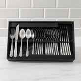 طقم أدوات مائدة من الستانلس ستيل – 48 قطعة من C&E Kitchenware
